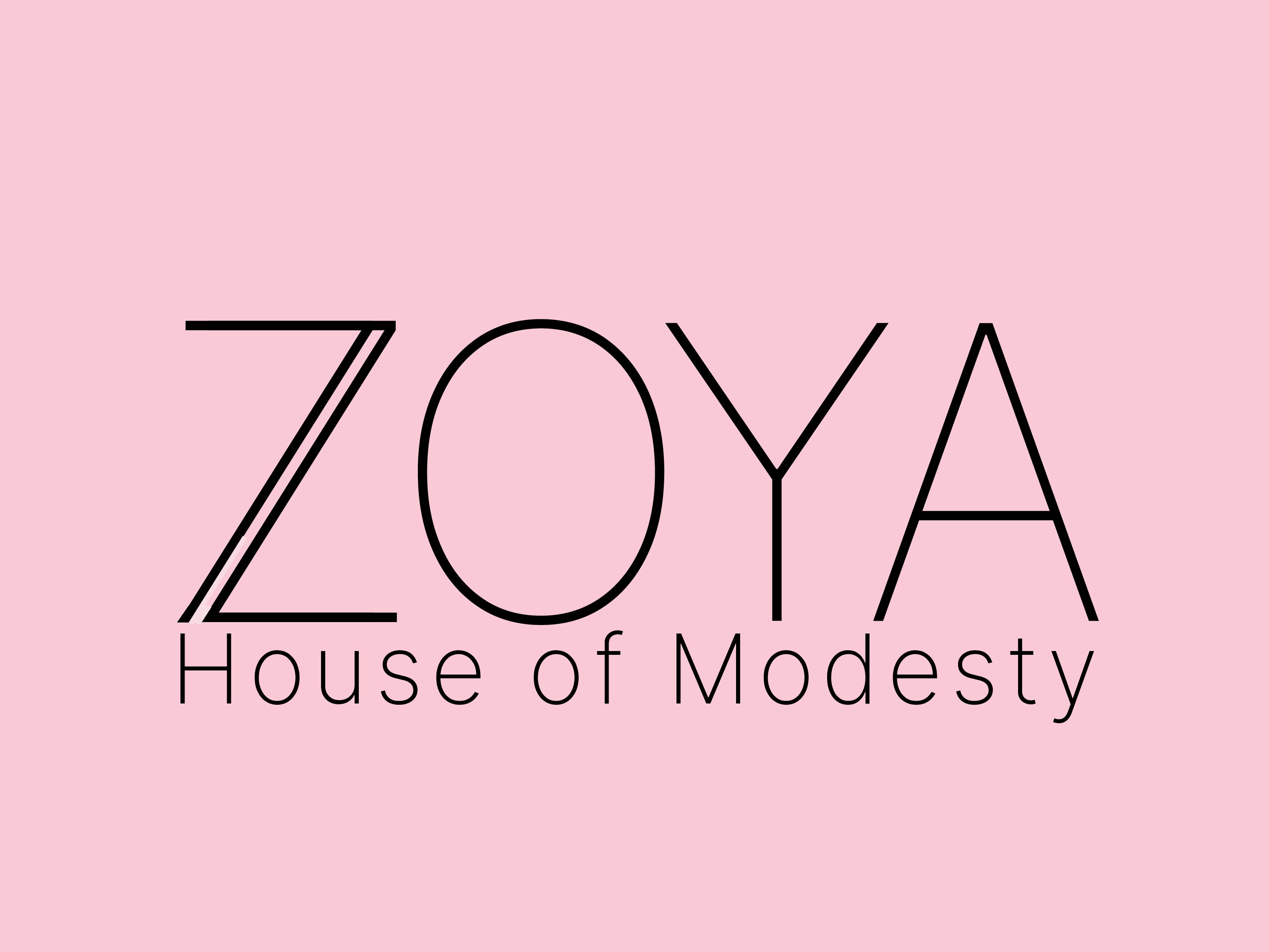 Reclamebord ZOYA donkerder